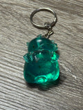Resting Piggy Keychain