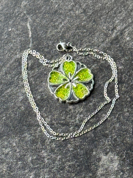 Sakura Bloom Pendant Necklace - Yellow series
