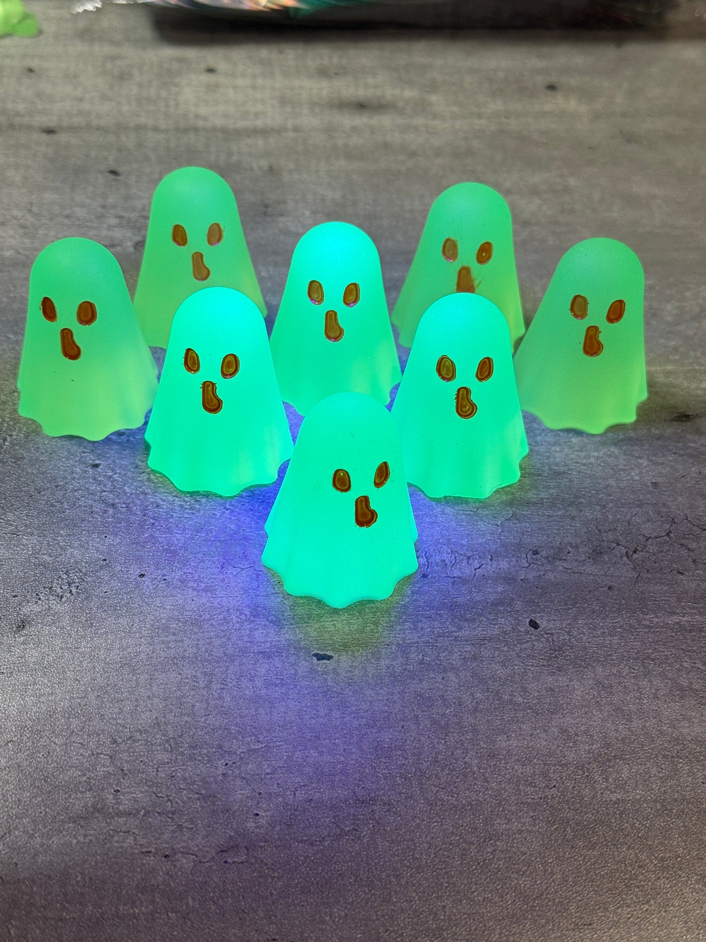 Glow-in-the-dark Ghosts