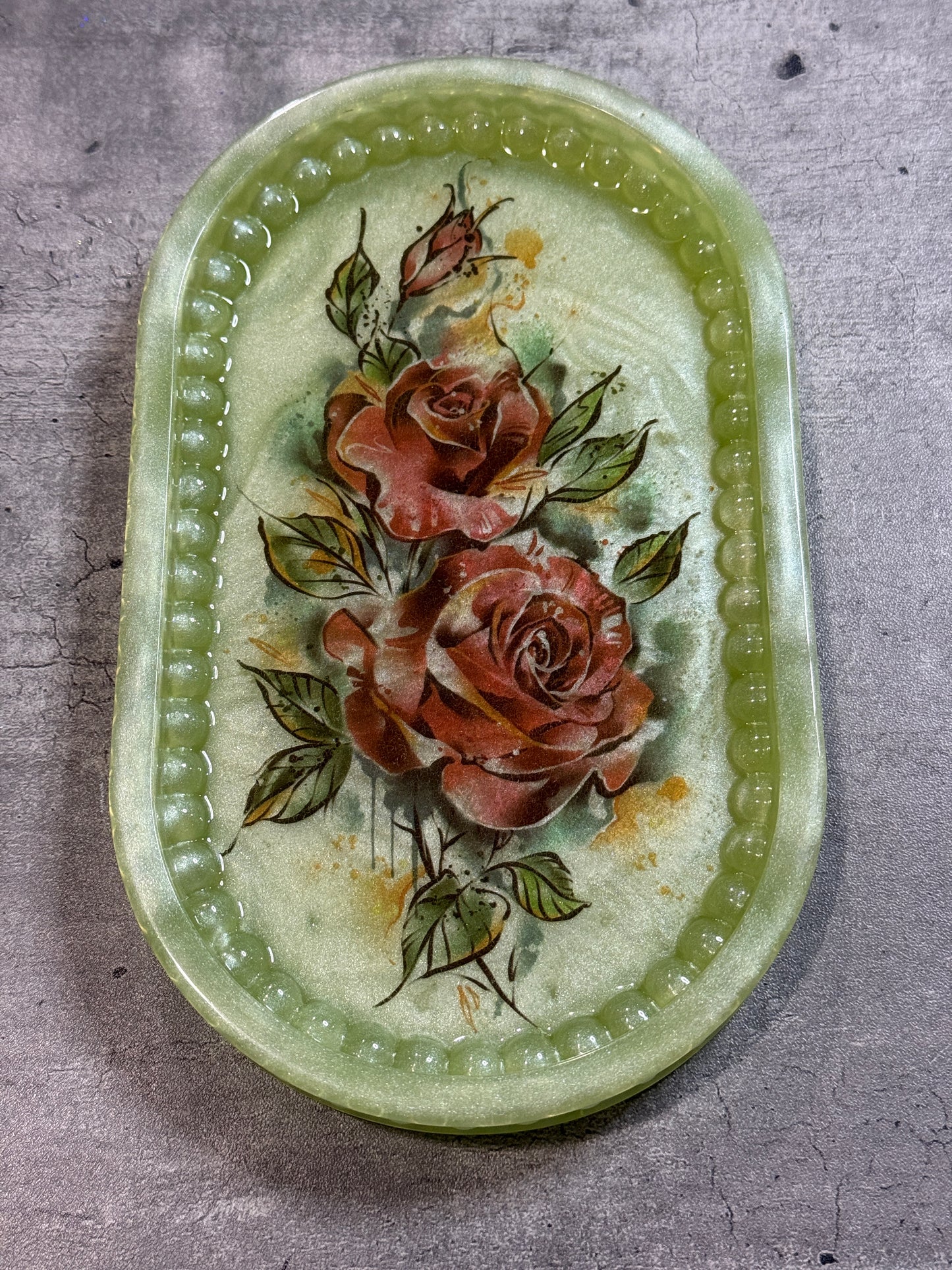 Vintage Bubble Trinket Tray
