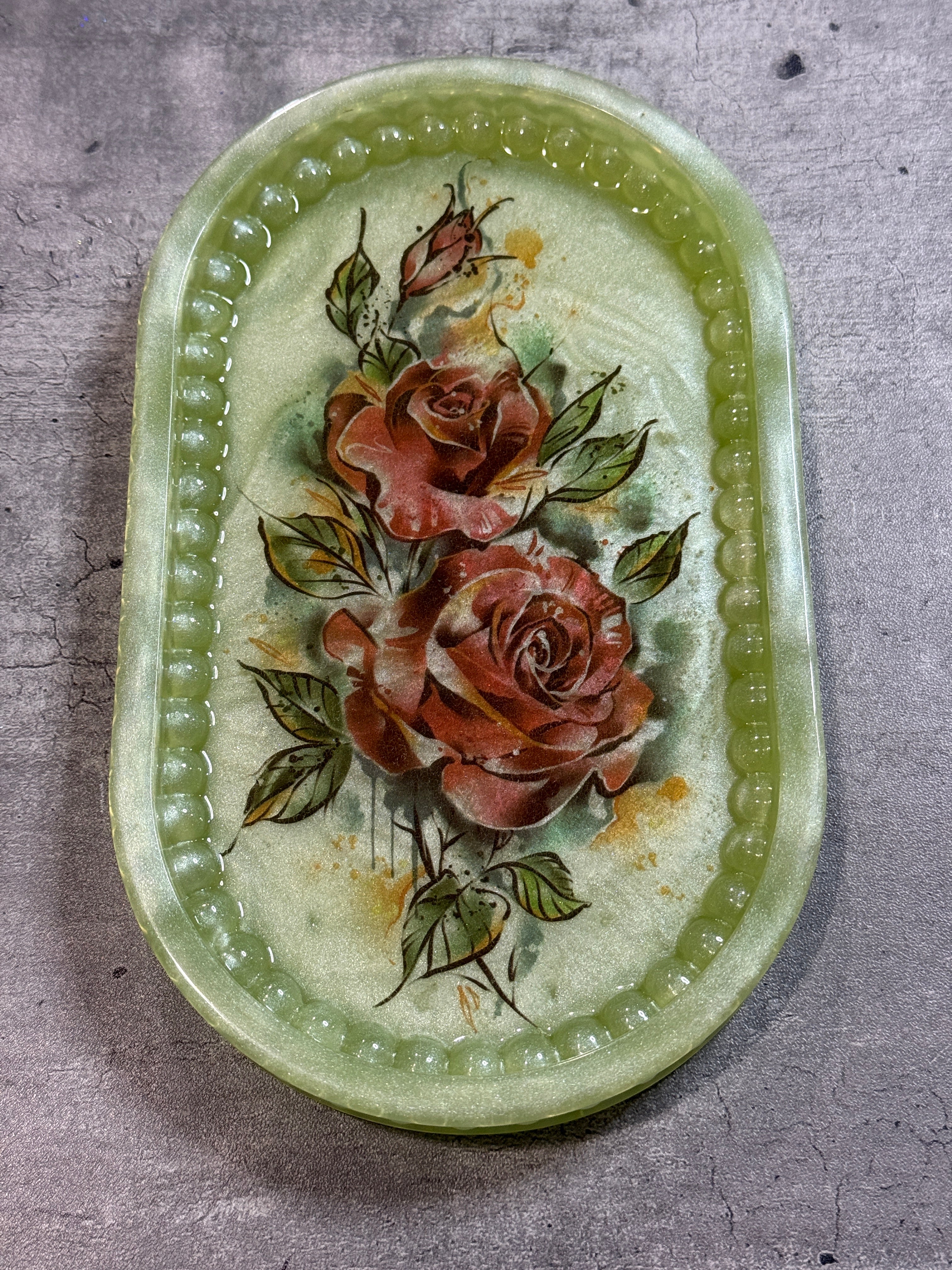 Vintage Bubble Trinket Tray