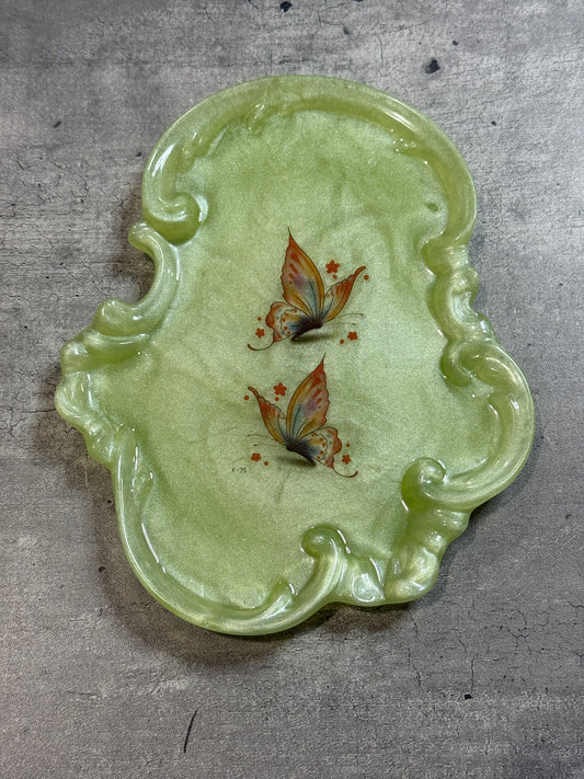 Vintage Ornate Trinket Tray