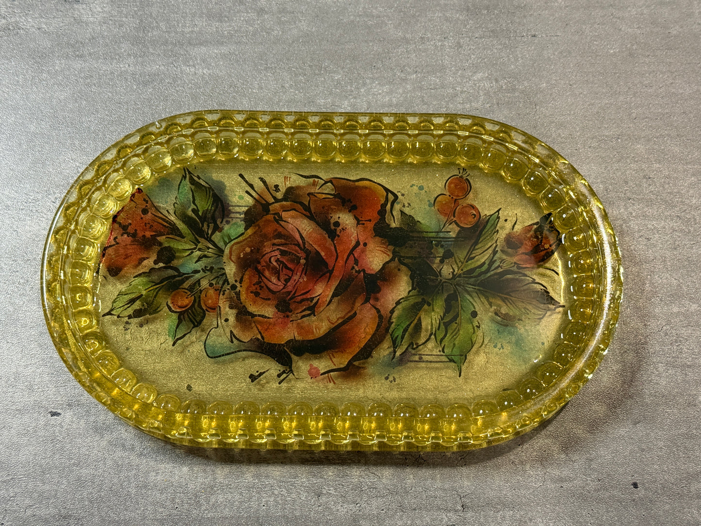Vintage Bubble Trinket Tray