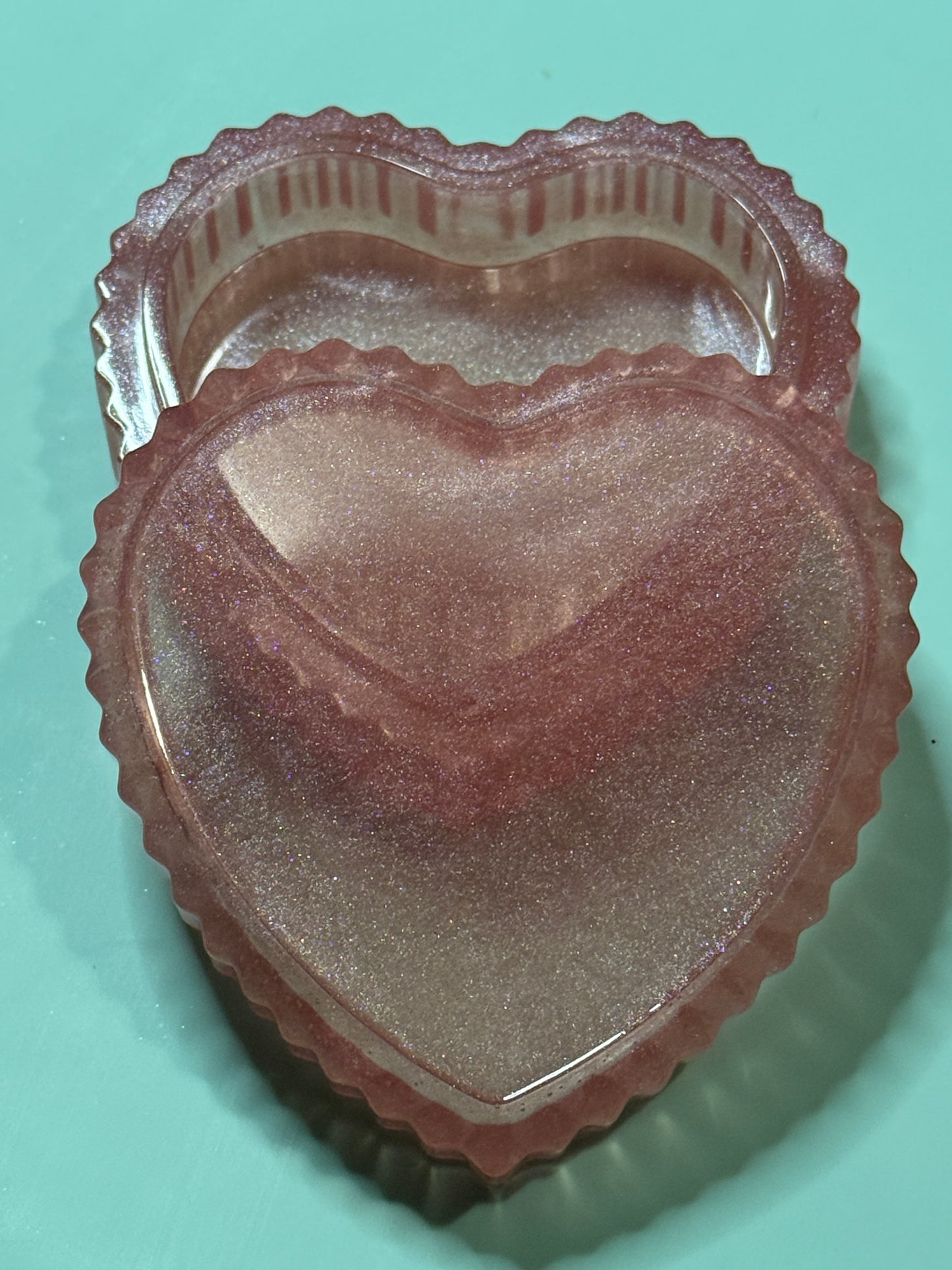 Heart Trinket Dish with Lid