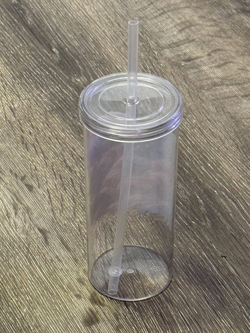Freedom Cup - 20 oz reusable plastic cup with lid and straw