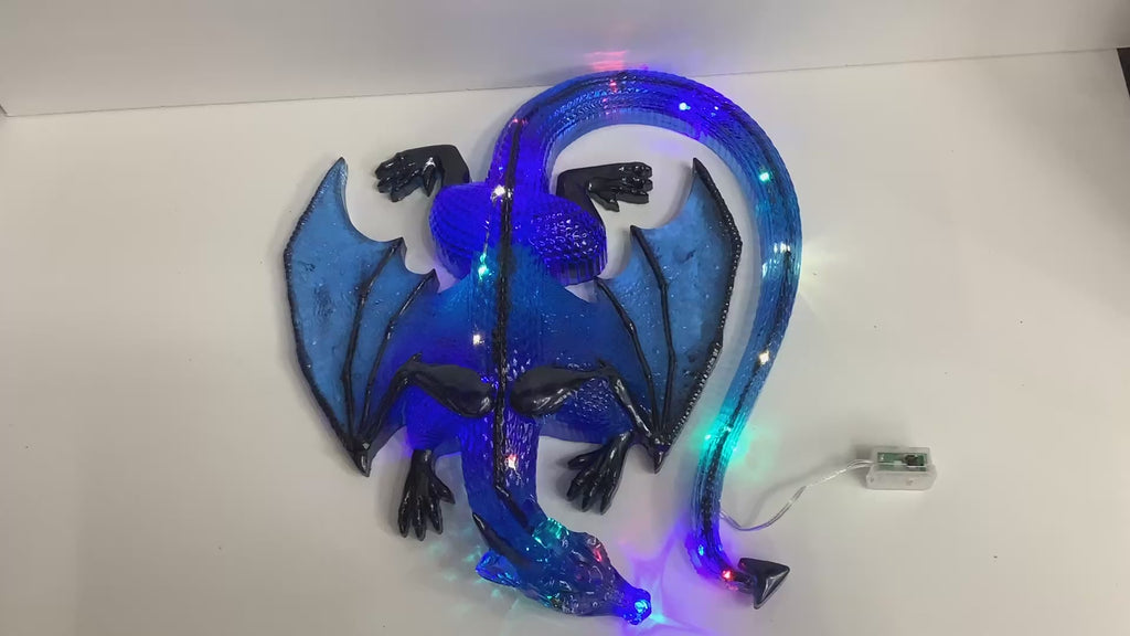 Flying Dragon w/ Fairy Lights Figurine